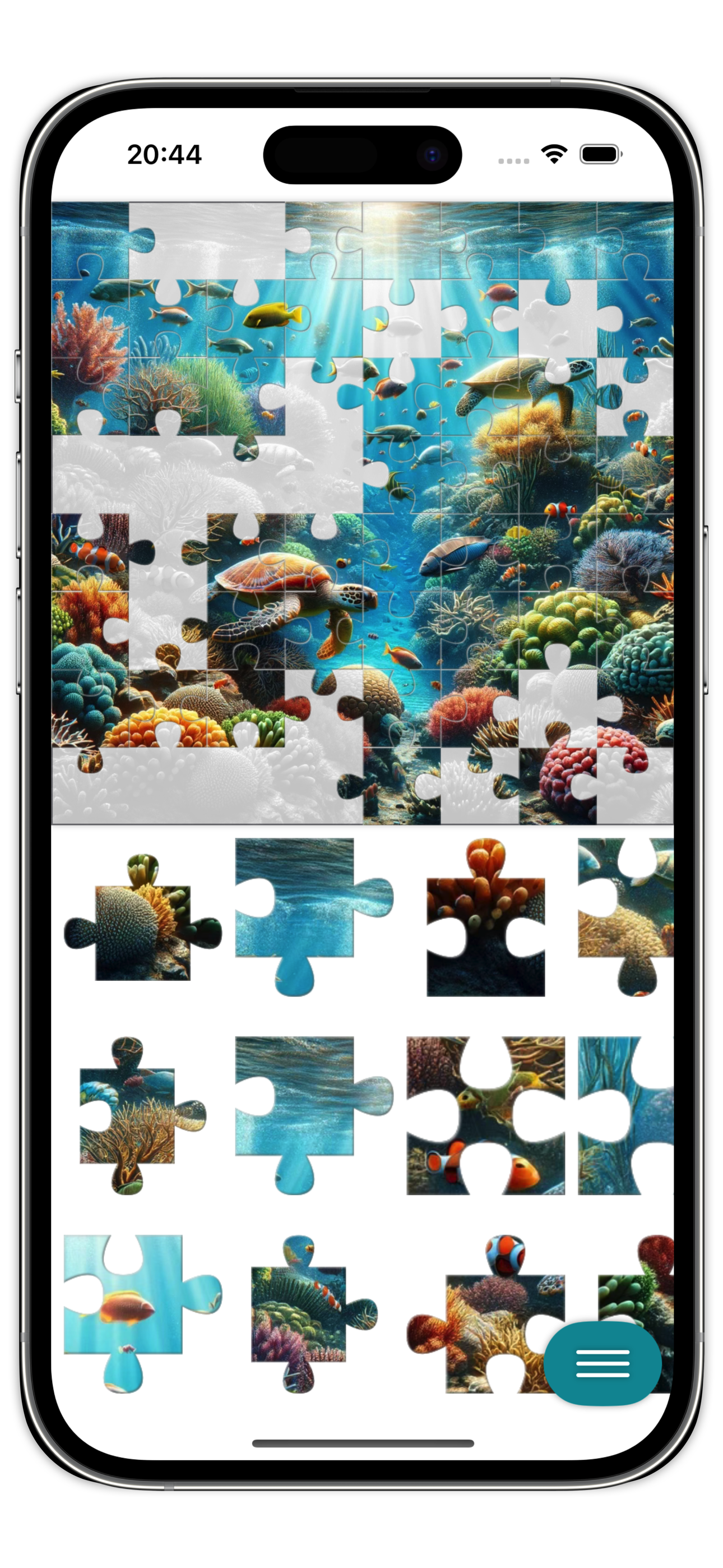 Puzzles Daily App Running On iPhone