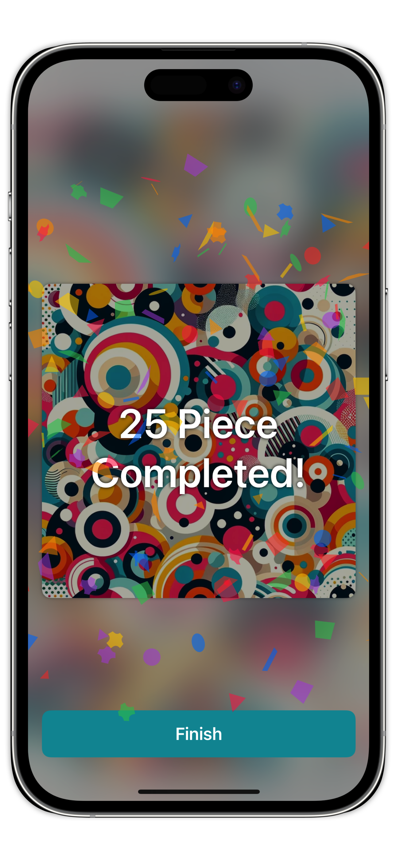 Puzzles Daily App Running On iPhone